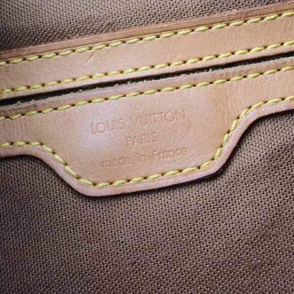 LOUIS VUITTON Montsouris GM Backpack Bag Monogram Leather Brown - Picture 3 of 16